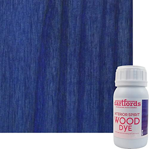 dartfords Standard Blue Interior Spirit Based Wood Dye - 250ml Bottle