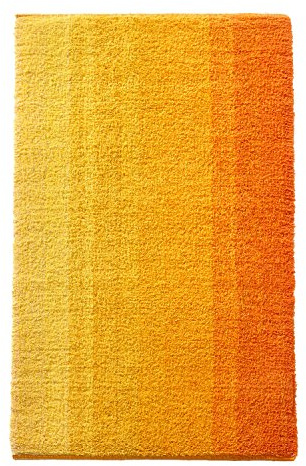 Dyckhoff Badteppich Colori, Gelb, 55 x 65 cm, 100% Bio Baumwolle, GOTS