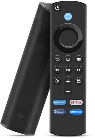 Replacement Voice Remote 3rd Gen with Voice Function fit for AMZ Smart TVs 4K/4K Max/Lite/Cube Stick,and fit for Smart TVs Cube (1st Gen and Later)