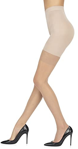 Sarah Borghi Shaper Strumpfhose 20 Den, Stützstrumpfhose Figurformende Bremsende Wirkung, Made in Italy