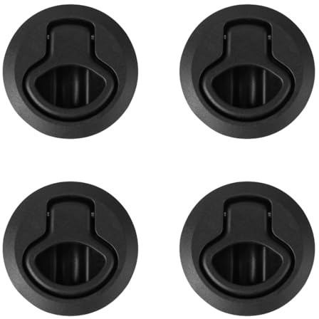 CLISPEED 4 Stück Marine Latch Lock Aus Uv-Stabilisiertem Kunststoff Robuste Spülverriegelung Für Boote 61X61X22Cm Ideal Für Zugangstüren Und Luken