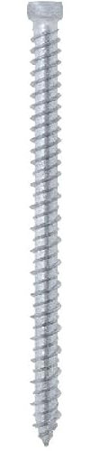 Bricoleva.it Set di 100 Viti di Ancoraggio Diretto per Calcestruzzo, a Muro Senza Tassello, Impronta Torx. Turbo per Cemento - TC Testa Cilindrica, 7,5x100mm