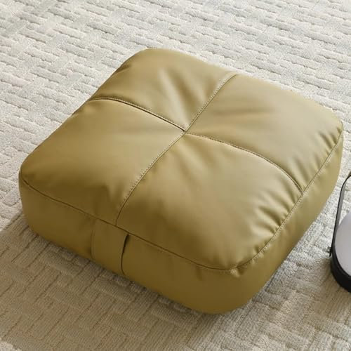 MPINGRTH Vier Jahreszeiten Quadratische EPP Partikel Bodenkissen Langlebiges wasserdichtes Bodenkissen Premium Tatami Meditationskissen für Yoga Wohnzimmer Balkon