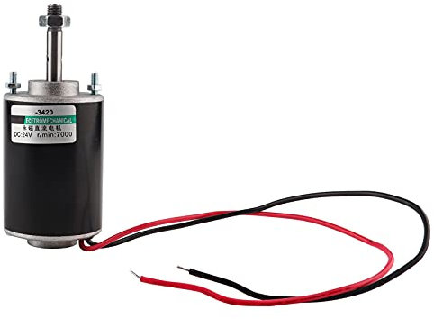 Moteur à Courant Continu à Grande Vitesse, Générateurs de Bricolage à Large Utilisation, Moteur à Courant Continu brossé avec une Puissance Nominale de 30 W pour Meuleuse