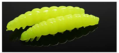 Libra Lures Larva Knoblauch Forellen Köder Maden Imitation