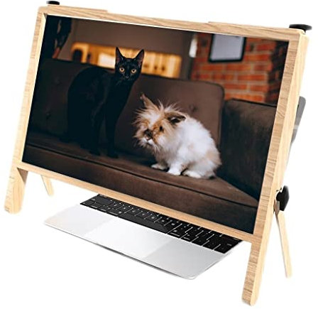 Gafas con Lupa 3D HD, Amplificador para portátil, proyector móvil, Regalo de Año Nuevo, Ordenador, teléfono, Juegos, vídeo MOV