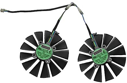 iplusmile Refroidisseur Air Pour Carte Graphique Ventilateur De Remplacement à Broches Pour Carte Vidéo Flux