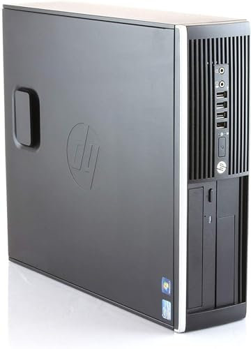 HP Elite 8300 - Ordenador de sobremesa (Intel Core i7-3770, 16GB de RAM, Disco SSD 240GB + 500GB HDD, Lector DVD, Windows 11 Pro ES 64) - Negro (Reacondicionado) (Sin Periféricos)