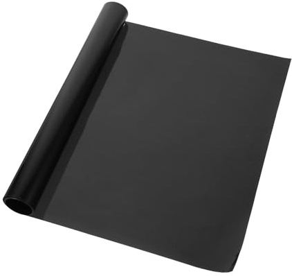 FUTUREORYY 2 Meter One-Way Window Film Privacy Screen Black Window Sticker UV Protection and Static Cling Plastic Material, for Home and Office Heat Insulation and Enhanced Security