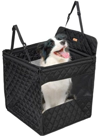 Sitzverlängerung für Hunde – Hängematte für Autositz für Welpen, rutschfestes Expander für kleine und große Hunde, für Reisen und Alltag