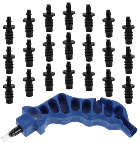 UPKOCH Strumento Per Tubi Di Irrigazione Agricola Perforatore Per Tubi Gocciolanti Accessorio Per Irrigazione A Goccia Kit Di Manutenzione