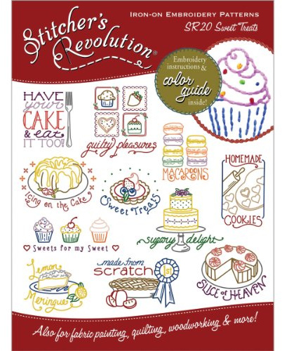 Stitcher's Revolution Iron-On Transfers-Sweet Treats