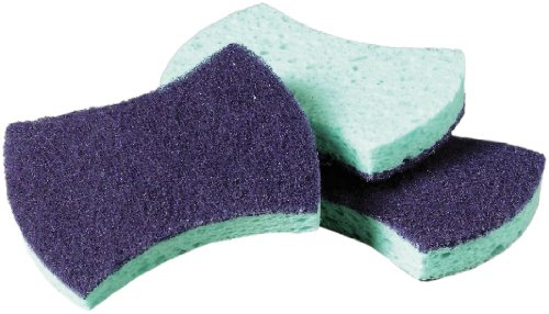 3M Scotch-Brite 3000 Power Sponge, 4-1/2 Length x 2-51/64 Width x 19/32 Thick (Case of 20)