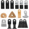 15 Antler Hoja Conjunto B Fein multimaster Bosch Makita Milwaukee Multiherramienta Oscilante AB15CBB