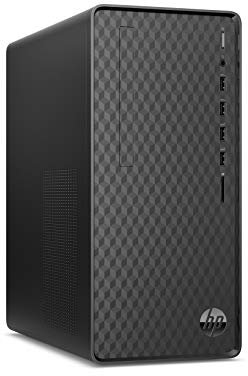 HP Desktop M01-F3030ns PC - Ordenador de Sobremesa (Procesador AMD Ryzen 5 5600G, 8GB RAM, 512 GB SSD, Gráficos AMD Radeon, Mini Tower PC, FreeDOS) Color Negro