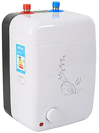 Elektrischer Warmwasserspeicher，Antitropf- und Thermostop-Funktion，Durchlauferhitzer Wasserspeicher，Küche Untertischgerät Boiler Druckfest, 8L,30-75 ℃, 1500W