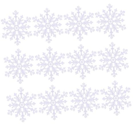 RORPOIR Wunderschöner Weihnachts-schneeflockenanhänger Dickes Hängedesign Zum Dekorieren Ihrer Baumparty Leicht Zu Tragen