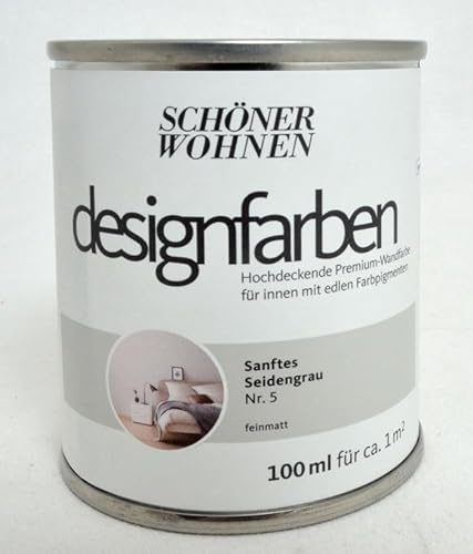 Designfarbe Sanftes Seidengrau Nr.5 100 ml