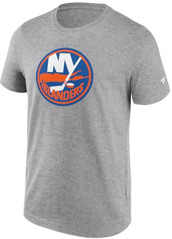 NHL New York Islanders T-Shirt Primary Logo Graphic grau