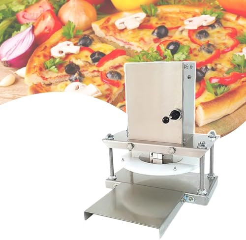 YXZQLOZ Prensa de Masa Manual para Masa de Pizza Comercial, máquina eléctrica de pastelería para Tortillas, Prensa de Masa para Pizza