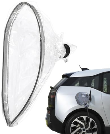 EV, copertura antipioggia per porto di ricarica, porta di ricarica, copertura impermeabile trasparente per porta di ricarica EV, protezione magnetica per veicolo elettrico resistente alle intemperie