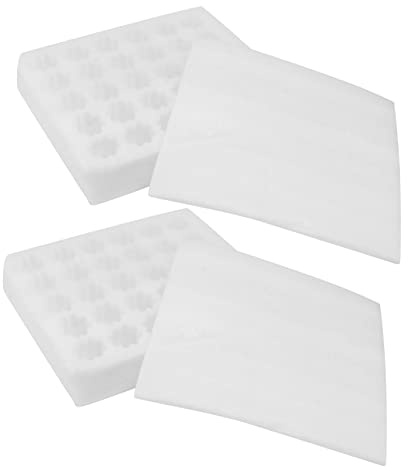 Contenitore Uova con Coperchio 2 Pezzi in Piuma di Perla | Design a Griglia, Bianco, per Conservazione Domestica, Adatto a Frigorifero e Cucina, Set Compatto