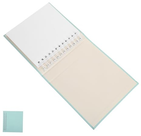 Gogogmee Album Scrapbook Autoadesivo con Pagine Stick per Specimen Vegetali Album Fotografico Ricaricabile per Anniversari Viaggi e Progetti DIY Copertina Blu Pagine