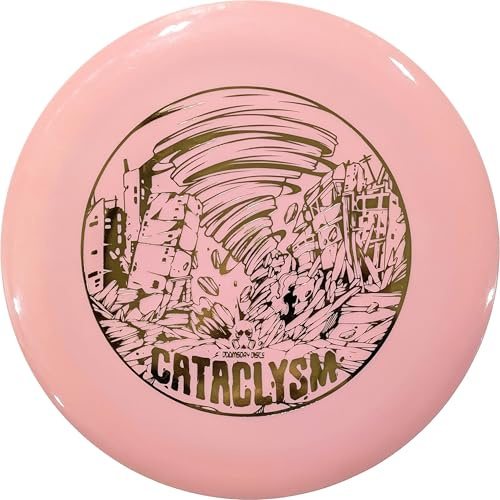 DOOMSDAY DISCS Cataclysm Disc Golf Advanced Distance Driver in Survival Plastic (Pink)