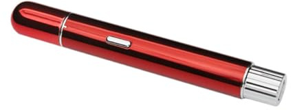 TARSHYRY Uppladdningsbar Näsöra ögonbrynstrimmer för Kvinnor Män, Smärtfri Elektrisk Ansiktshårborttagare, Precisionsklippare, Bärbar USB, Lätt Att Rengöra (Röd)