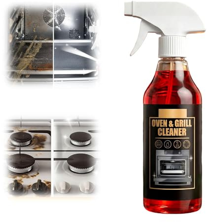 Backofenreiniger, 2026 Neu Oven Cleaner Spray, Backofenreiniger Extra Stark Multi Grillreiniger Und Ofenreiniger für Backofen, Grill, Herdplatte, Gegen Verkrustungen (1PCS)