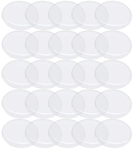 MAGICLULU 25 Piezas de Tapas Transparentes para Reloj de Acrílico Que Protegen contra Golpes y Bordes Afilados, Kit Adecuado para Reparación y Mantenimiento de Relojes