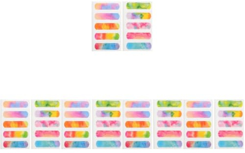 Healvian 1000pcs Breathable Adhesive Bandages for Wounds Colored Pe Cartoon Plasters for Soft Skin Healing Patches Cushioned Wound Care Easy Application First Aid