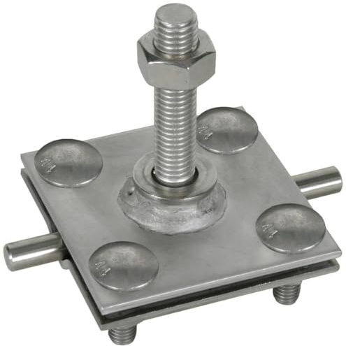 Dehn 478149 – Dreistockklemme Verbindung mit Augbolzen Gewinde 7 – 10/30 – 40 mm