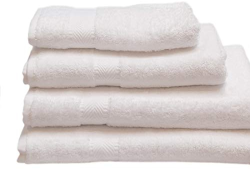 Green Bear Luxurious Bamboo Bath Sheet Towel x1 (180x90cm) - Naturally Hypoallergenic and Antibacterial - White