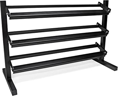 VirtuFit Hantelständer Pro - Hantelständer - 3-stufig - Hantelablage - Kurzhantelständer