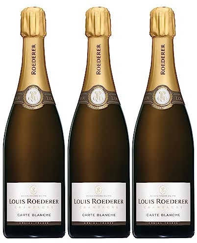 Louis Roederer Carte Blanche Demi Sec in GP Graphic Champagner Frankreich Inkl. FeinWert E-Book (3 x 0,75l)