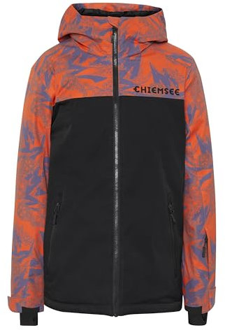 CHIEMSEE Skijacke mit unifarbenen und gemusterten Partien