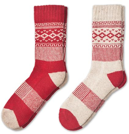 NORDIC Socks 2 Par, Merinoull Vandringsstrumpor, Outdoorstrumpor, Tekniska Anti-Blåsor Strumpor (DE/NL/SE/PL, Numerisk, 35, 38, Regelbunden, Regelbunden, Adventurer)