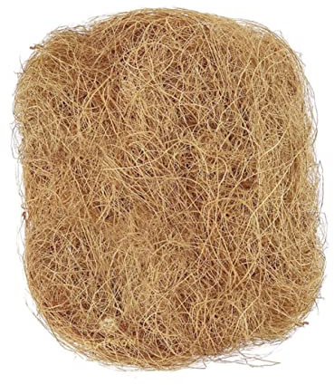 FIXOSHEE Mat Fibre De Noix De pour Animaux De Compagnie pour Hamster Gerbille Lapin Et Chien Matériau Naturel Et Stérilisé pour Confort Optimal De Fibre De Palmier pour Et Sécurisé
