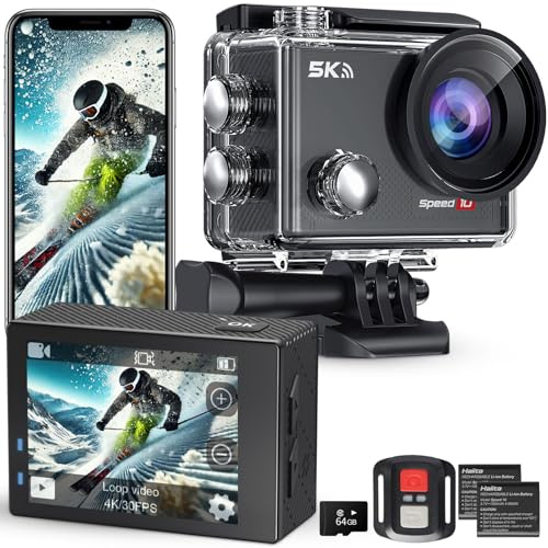 Hiicam Dual-Screen 4K Action Camera 60FPS 40M