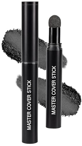 Root Touch Up Stick Instant Coverage for Dark Hair Dye Waterproof, Medium Hair Powder Women, Conceals Grey Roots, Natural Look, Great for At-home Use Men Women (02#Dark brown)