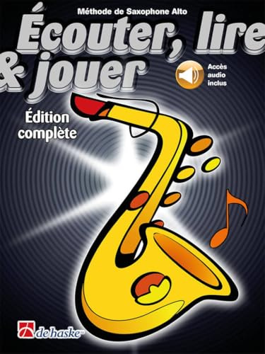 Jean castelain : ecouter, lire & jouer edition complete saxophone alto - recueil avec support(s) en
