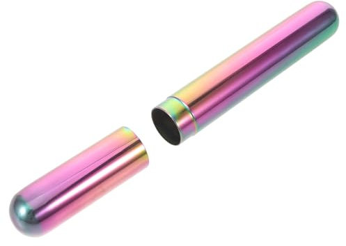 NIYANGLE Portasigari da Viaggio in Acciaio Inox 304, Tubo Umidificatore Ermetico Singolo per Sigaro, Custodia Portatile Resistente All’umidità per Fumatori Uomo