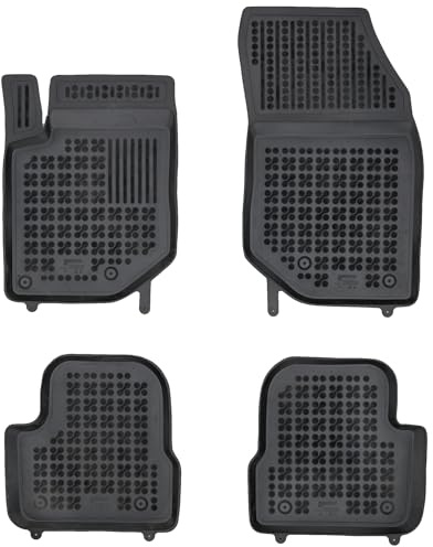 SMK Auto fußmatten gummimatten passt für Opel Mokka II B ab 2020 fussmatten Auto für alle Jahreszeiten, die vor Schmutz und Dreck schützt fußmatten Auto