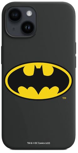 Personalaizer Kompatibel svart färg flexibelt fodral för iPhone 15 från Batman
