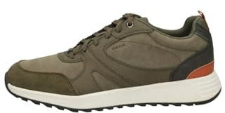 Geox Sneaker da Uomo U Molveno A, Militare, 45 EU