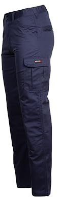 Percha FR Pants for Mens fire Resistant Pants for Men NFPA2112/CAT2 fr Cargo Pants FR Work Pants (US, Waist Inseam, 36, 32, Regular, Long, Navy Blue)