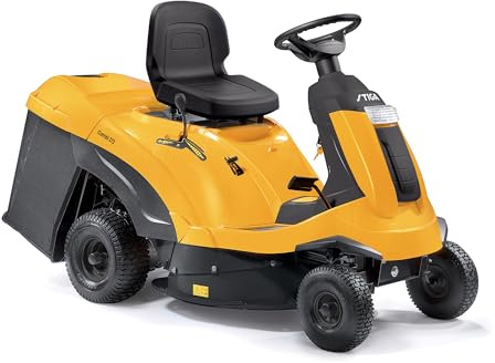 STIGA Combi 372 Aufsitzmäher, 414 cc, 72 cm, 170 L – Hydrostatisches Getriebe, Mulchfunktion – Rasenflächen bis 2.500 m²