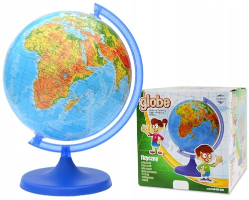 Physikalischer Globus, 220 mm, in Kartonverpackung