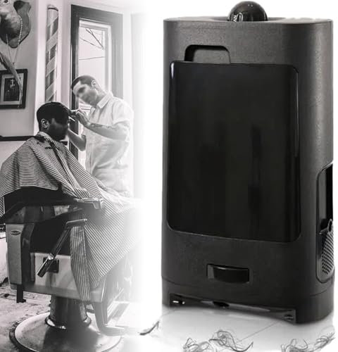 Aspirapolvere for parrucchieri con capelli spezzati, aspirapolvere for capelli potente a induzione da 1400 W con contenitore for la polvere da 2,7 l,cestino elettrico for barbiere con luce LED e filtr